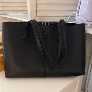 Tory Burch Black Leather Tote - this is a buy it now. For one of my regulars